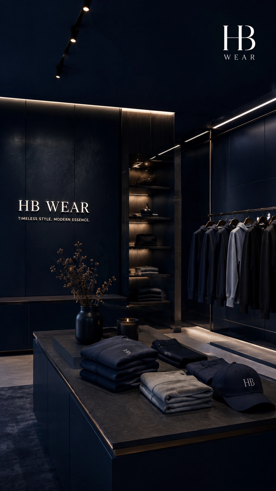 hb wear navy style photo